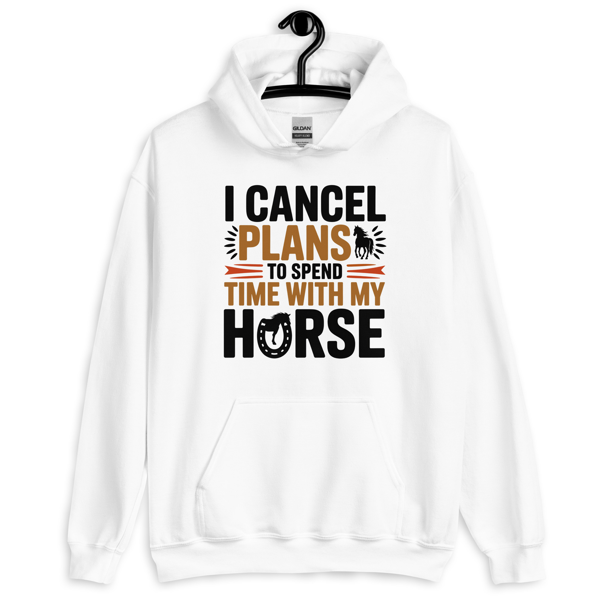 i cancel plans to spend time with my horse unisex horse lovers hoodie i cancel plans to spend time with my horse unisex horse lovers hoodie