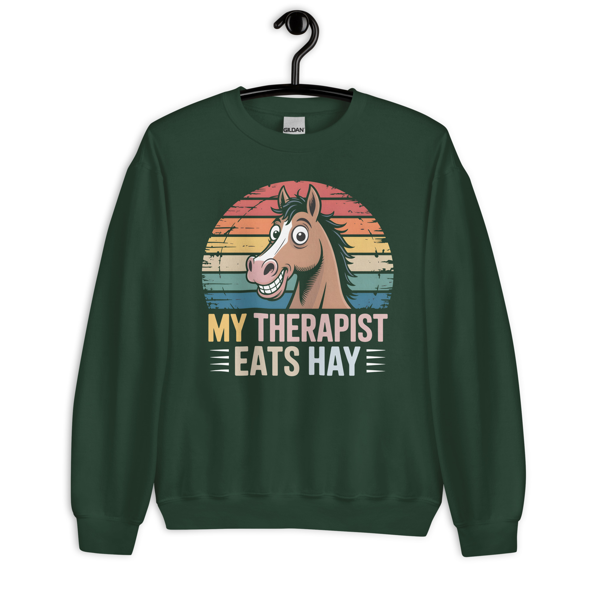 my therapist eats hay unisex cute horse lover sweatshirt my therapist eats hay unisex cute horse lover sweatshirt