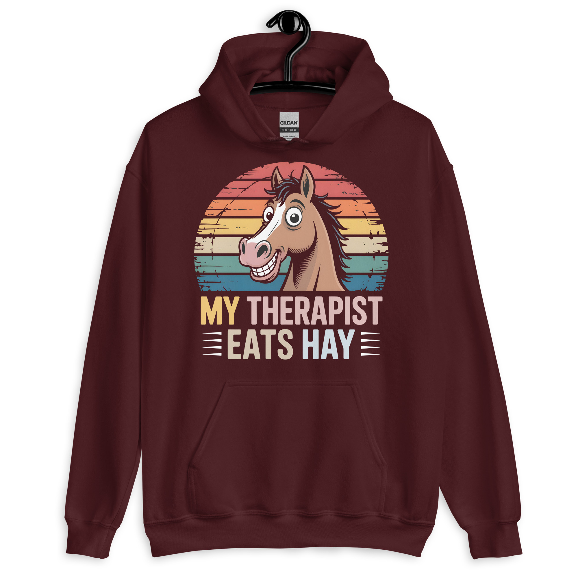 my therapist eats hay unisex cute horse lover hoodie my therapist eats hay unisex cute horse lover hoodie